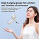thumbnail image 4 of WT16 Handheld Fan Foldable Portable Low Noise Cooling Fan for Outdoor Travel Home Desktop Use - Ligh, 4 of 5