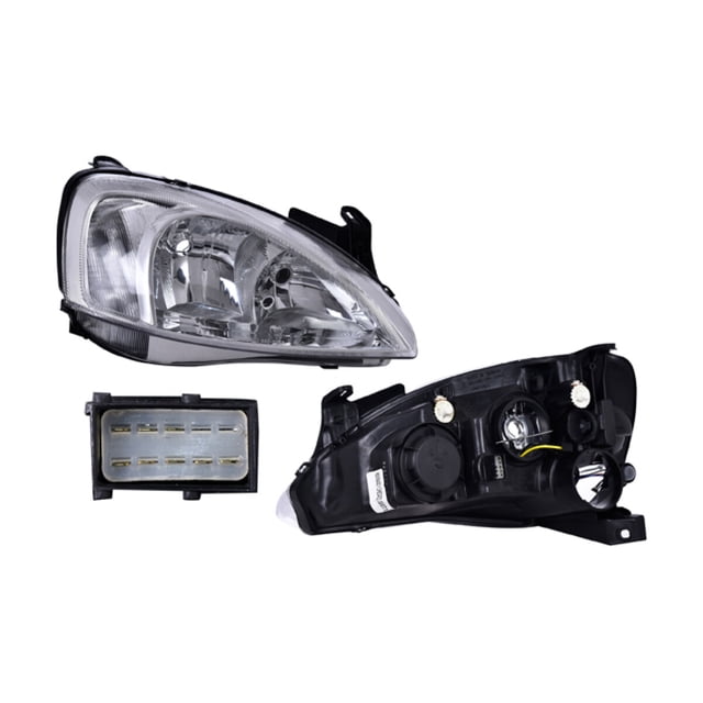 Faro Corsa 2000 A 2002 Chevrolet Der P/Halog DEPO 301220347225099 Derecho