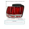 thumbnail image 4 of Spec-D Tuning Red Sequential LED Bar Tail Lights Compatible with 1999-2004 Ford Mustang, Left + Right Pair Assembly, 4 of 8