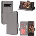 thumbnail image 1 of Google Pixel 6 5G Case , PU Leather Flip Cover Card Slots Magnetic Closure Wallet Case for Google Pixel 6 5G, 1 of 5