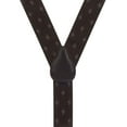 thumbnail image 3 of SuspenderStore Jacquard Woven Diamond Suspenders - 1.38-Inch Wide Elastic - Clip - 6 Colors & 2 Sizes, 3 of 4