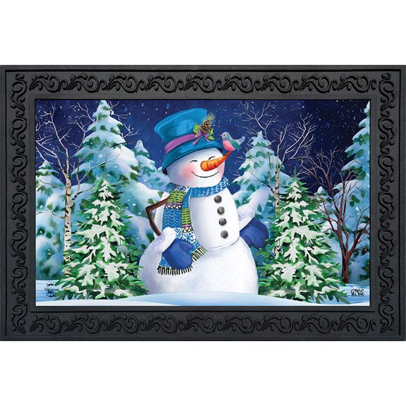 Briarwood Lane Snowfall Celebration Winter Doormat