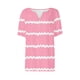 thumbnail image 4 of Camisetas Casuales de Mujer con Cuello en V Camiseta de Color Sólido, Manga Corta Casual Top para el Uso Diario, 4 of 4
