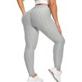 thumbnail image 4 of SAYFUT Women's Butt Lift Anti Cellulite Sexy Leggings High Waist Yoga Pants Workout Tummy Control Textured Booty Tights Pants, 4 of 6