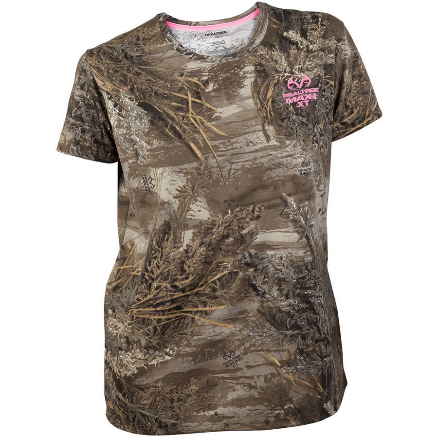 Women's Camo Short Sleeve Crew Tee by