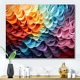thumbnail image 1 of Designart Art Mural Op, Elixir Chromatique Opt Art Décoration Murale, Art Mural Moderne Multicolore, 40x30 Pouces, 1 of 5