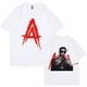 thumbnail image 1 of Camisetas estampadas Anuel AA Real Hasta la Muerte para hombres y mujeres, ropa de calle de Hip Hop, camisetas de rapero de moda, camisetas sueltas de algodón, 1 of 4