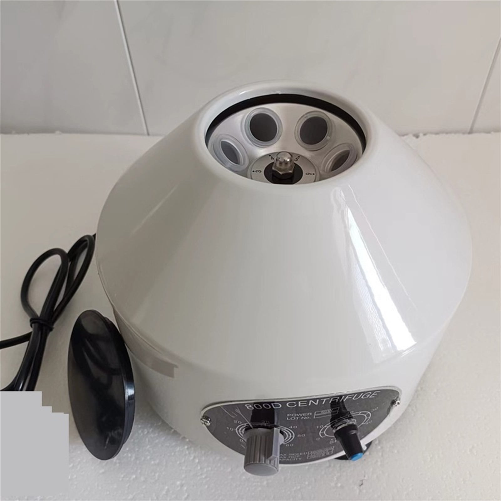 Portable Electric Mini Low Speed PRP Centrifuge Machine For Lab 800D Centrifuga DC Motor 4000rpm With 6x20ml Rotor ,Efficient Separation