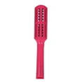 thumbnail image 2 of unbranded Peine Rojo V Para Viaje Con Ergonómico Que Ayuda A Alisar Y Esponjar, 2 of 8
