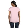 thumbnail image 4 of Hanes ComfortSoft T-Shirt à Col Rond en Jersey Coupe Décontractée pour Femmes, m, Rose Pâle, 4 of 4