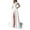 White, variant on asdoklhq Maternity Dress,Women's Sexy Fashion Slim Party V-neck Solid Color Mopping Long Formal Dress