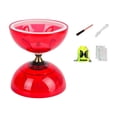 thumbnail image 4 of Juego de diábolo chino con 5 palos para coordinación ojo-mano, con dos palos, para niños, para principiantes, ideal para hacer malabares en el césped. S Rojo, 4 of 10