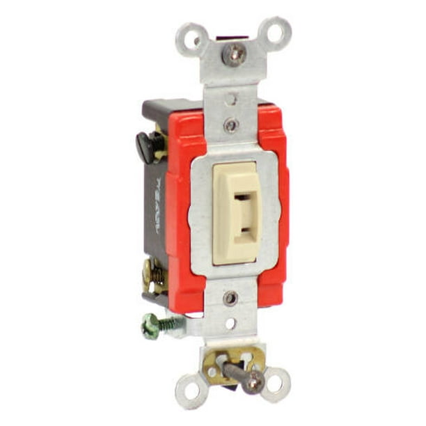 Leviton 12242IL 4 Way Key Switch 20A 120/277V Grounding, Tamper