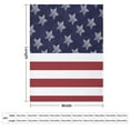 thumbnail image 2 of American Flag Pattern Blanket for Bed Throw Blanket for Women, Men And Kids Super Soft Plush Blanket Throw, Print Blanket, Blanket for Kids, 2 of 7