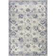 thumbnail image 2 of HomeRoots 352558 5 ft. 3 in. x 7 ft. 7 in. Polypropylene Grey & Blue Area Rug, 2 of 2