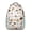Beige-24, variant on Vintage Sea Life Cartoon Crab Backpack - Durable Waterproof Bookbag for College Students with Adjustable Shoulder Straps