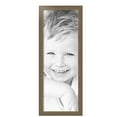 thumbnail image 2 of ArtToFrames 12" x 34" Silver Victorian Emboss Picture Frame, 12x34 inch Silver Wood Poster Frame (WOM-5082), 2 of 7