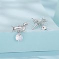 thumbnail image 3 of Arete de Dachshund Bañado en Plata, 3 of 9