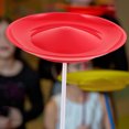 thumbnail image 2 of Spinning Plate with Stick Juggling Plate Props for Adults Kids Beginners Circus Skills Training Supplies, 2 of 9
