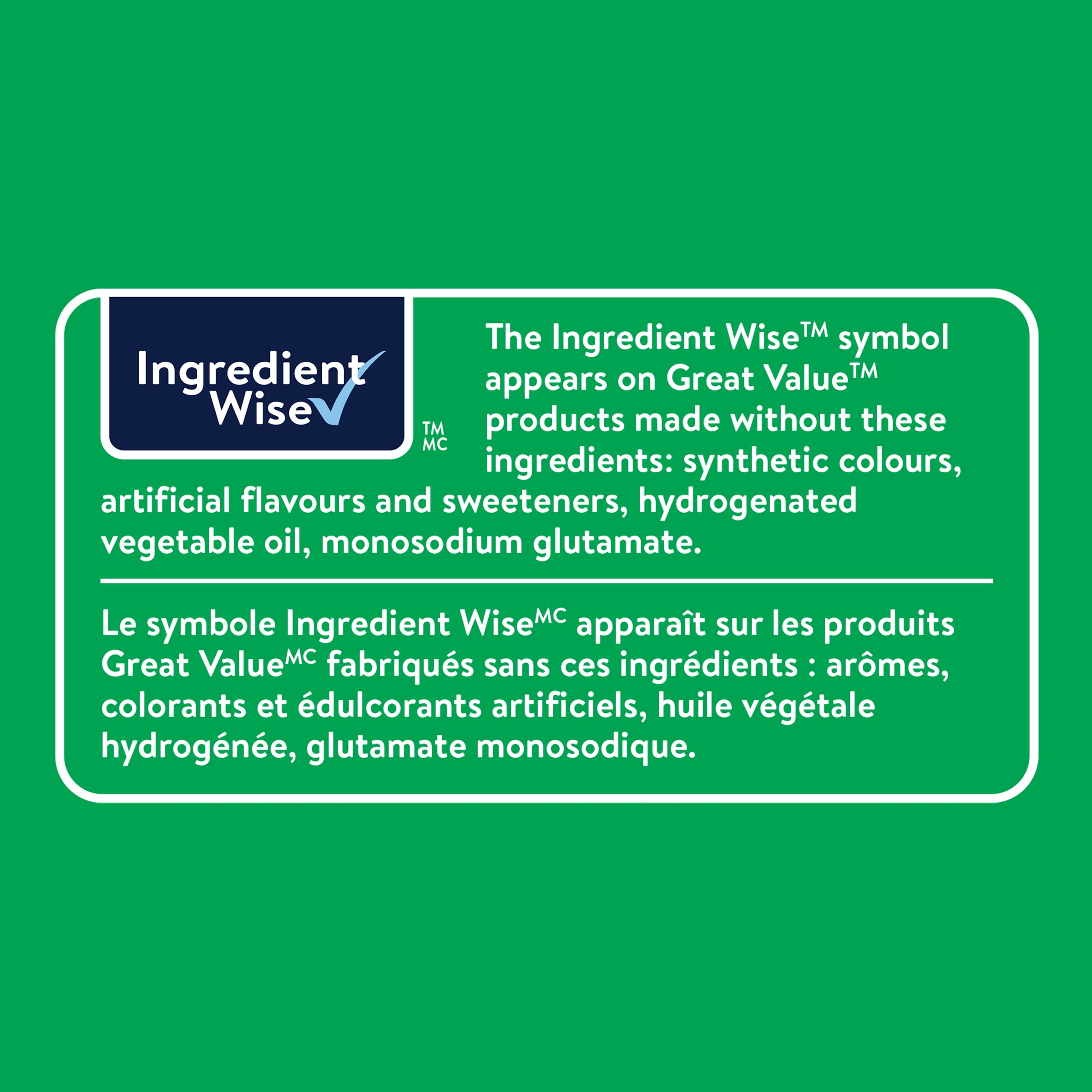 Mini craquelins sandwichs beurre d’arachide Great Value 180 g