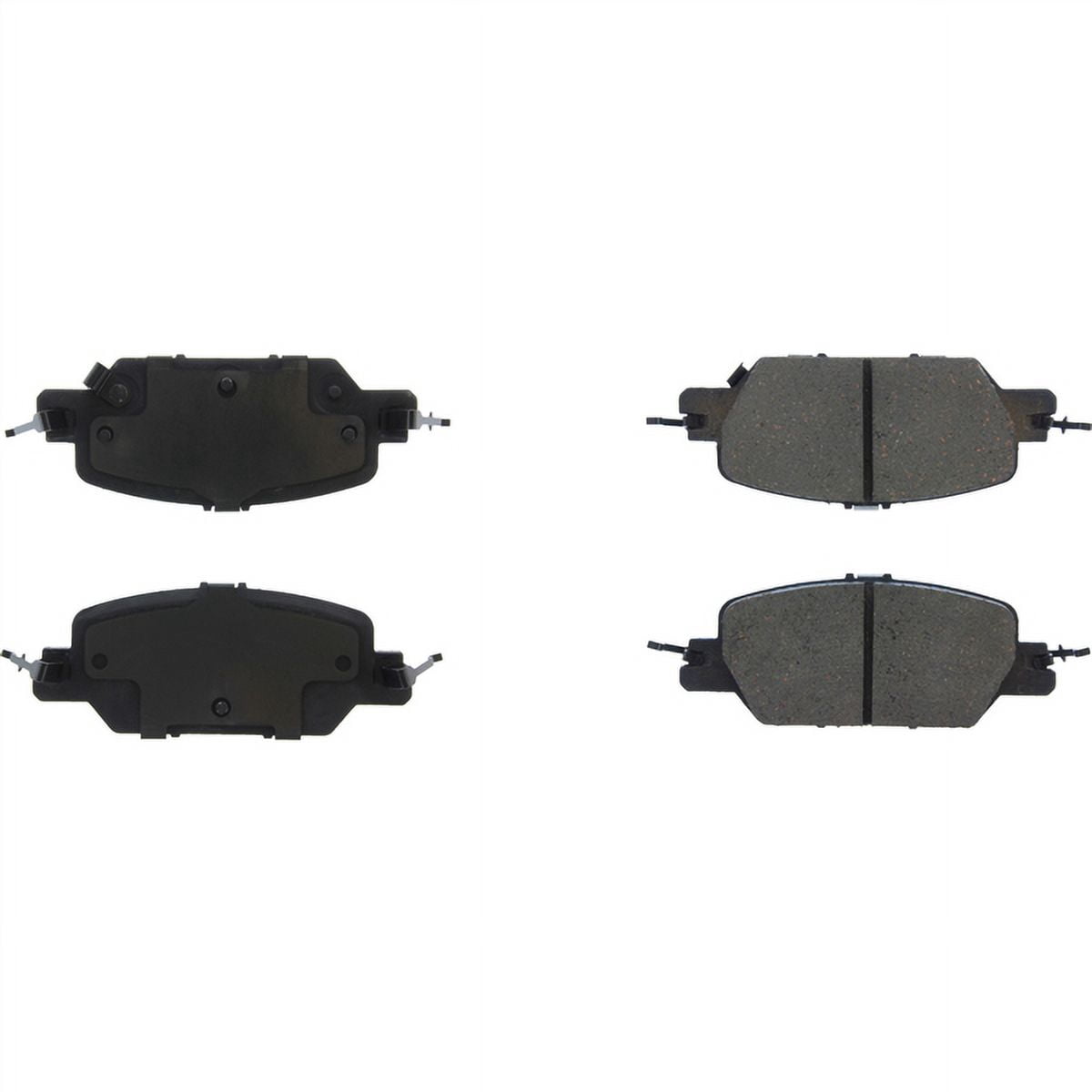 Centric Parts Ceramic Disc Brake Pad Set with Shims/Hardware