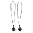 thumbnail image 2 of Paquete de 2 Piezas Colr con de Imitaciòn para Hombres Colr con Cadena con Colgantes para Caja de Marrón oscuro Gloria Collar colgante, 2 of 6
