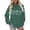Army Green, variant on Trendfront Womens Funny Quote Graphic Hoodies Long Sleeve Im Cold But Im Being Really Brave About It Letter Print Kangaroo Pocket Casual Pullover Tops