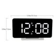 thumbnail image 2 of KAKOWELY 1Set Led Display Digital Alarm Clock With Snooze Function For Families And Individuals,5.94"X2.95"X0.51", 2 of 4