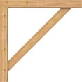 thumbnail image 3 of Ekena Millwork 5 1/2"W x 38"D x 38"H Traditional Block Smooth Bracket w/ Offset Brace, Western Red Cedar, 3 of 25