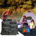 thumbnail image 3 of 6x Sac Étanche Sac Imperméable Sac Léger Séparation Humide Noir, 3 of 9