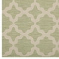 thumbnail image 3 of Modway Cerelia 63x90.5" Moroccan Trellis Polypropylene Area Rug in Beige/Green, 3 of 4