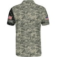 thumbnail image 4 of Personalized Custom Military Polo Shirts for Men, Mens Army Veteran Shirt (2XL), 4 of 6