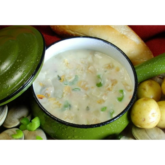 Taste Traditions New England Clam Chowder - 8 lb. package, 2 per case