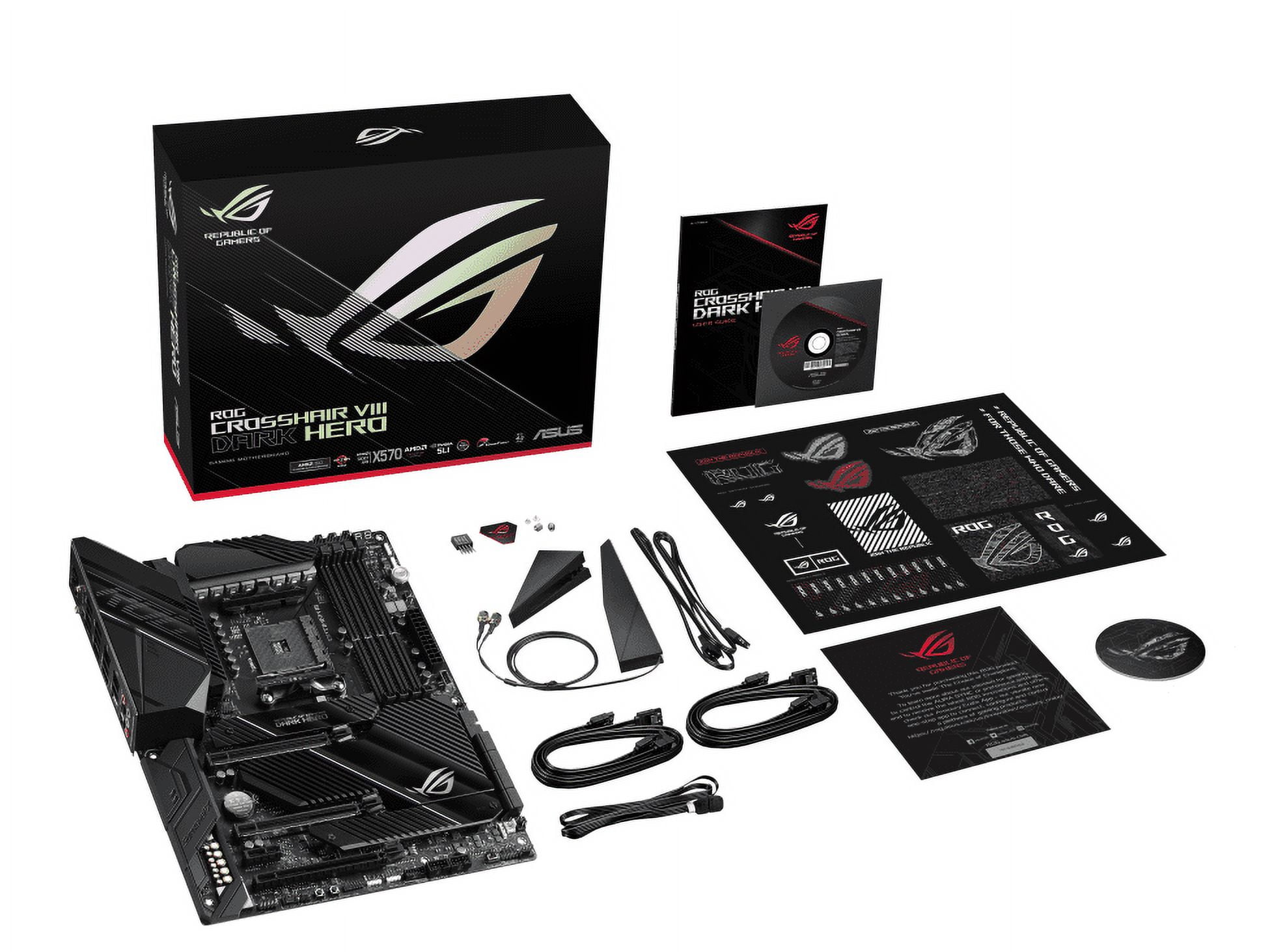 ASUS ROG Crosshair VIII Dark Hero AM4 AMD X570S SATA 6Gb/s