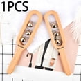thumbnail image 4 of Handbells Solid Percussion Musical Wooden Hand Bells for Infants Newborn Kids, 4 of 8