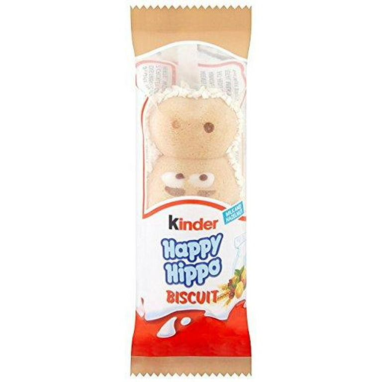 Kinder Happy Hippo Hazelnut Biscuits (Best by date: 1/14/2024)