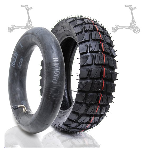 10 inch 255X80 Tire & Tube Semi-off-road Tyre fit 80/65-6 & 10x3 Electric Scooter