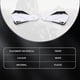 thumbnail image 3 of White Universal Motorcycle Handguard Motocross Hand Guard Protector for Motorcycle 22mm Handlebar Pr, 3 of 5