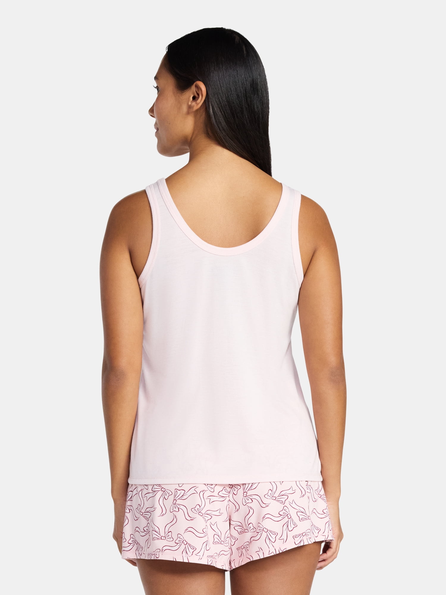 Strawberry Shortcake Women's and Women's Plus Tank Top and Shorts Pajama Set, 2-Piece, Sizes XS-3X