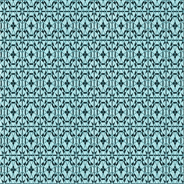 Ahgly Company Machine Washable Indoor Square Transitional Blue Jay Blue Area Rugs, 7' Square