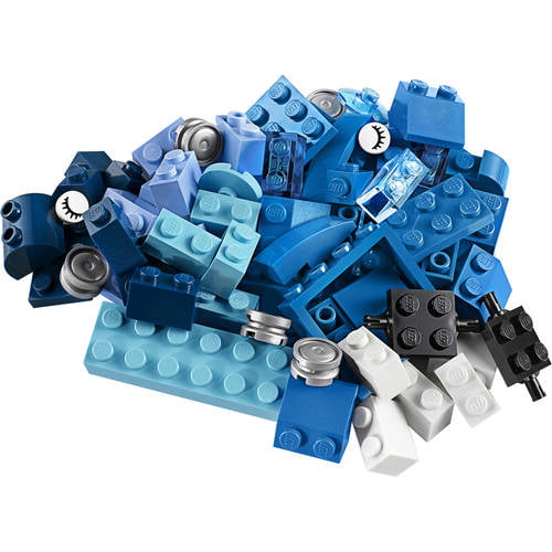 Ass Måge vil gøre LEGO¨ Classic Blue Creativity Box 10706 (78 Pieces) - Walmart.com