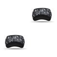 thumbnail image 2 of Soidarity Diadema Invierno Fleece Elástico Protección para la cabeza Esquí A prueba de viento Calentadores universales para los oídos Bandas para el Cuadros gris oscuro 2piezas Soidarity CBP387921, 2 of 5