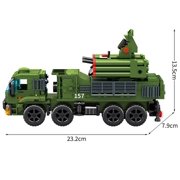 SEMBO 207202 Warfare - Armored Rocket Launcher S1 Building Block Set