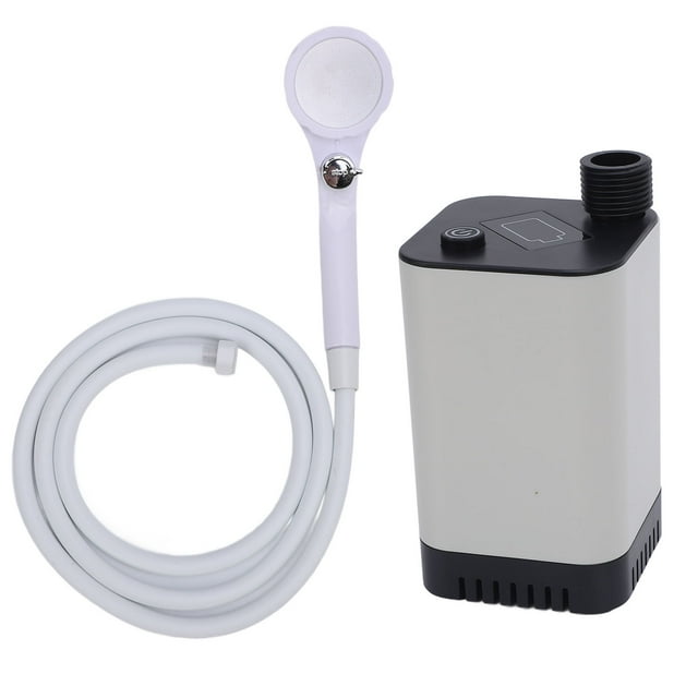 Pompe de Douche de Camping Extérieure, Douche de Camping Portable Résistante à l'Eau Légère pour Randonnée