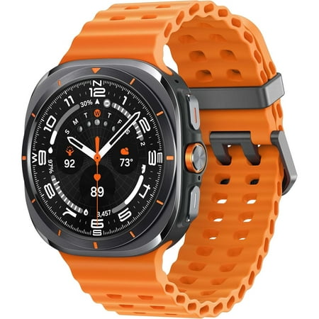 Restored Samsung Galaxy Watch Ultra 47mm Smart Watch, Titanium, LTE (Titanium Gray) (Refurbished)