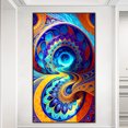 thumbnail image 1 of Cuadros Decorativos Pintura de diamante 5D DIY Full Round Drill Twist Home Decor Art Craft (A7583) Wdftyju embutido en tela, 1 of 7