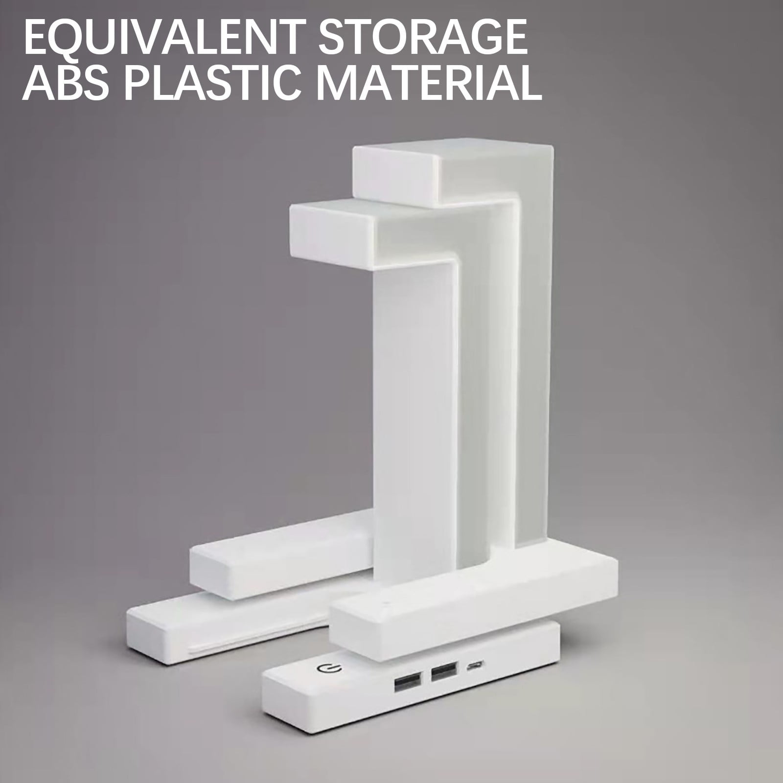 Magnetic Levitation Desk Lamp,Floating Table Lamp Wireless Charging and Touch Control Adjustable Lighting Modes,USB Charging Port,Great Ideal for Bedroom, Office, Study Decorations(4.7x4.7x8.6icnh)