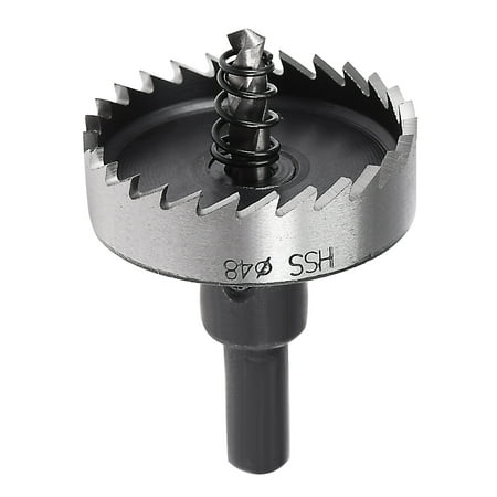 

Uxcell 48mm HSS Hole Saw Drill Bit Opener for Stainless Steel Alloy Metal