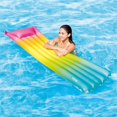 thumbnail image 2 of Intex - Rainbow Inflatable Pool Mattress, 67 '' x 21 '' x 6 '', Multicolor, 2 of 2