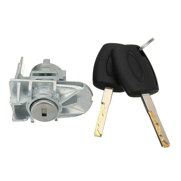 Front Left Door Lock Cylinder Repair With 2 Key Kit 1552849 For Ford For Focus C-Max S-Max Car Accessories Door Lock